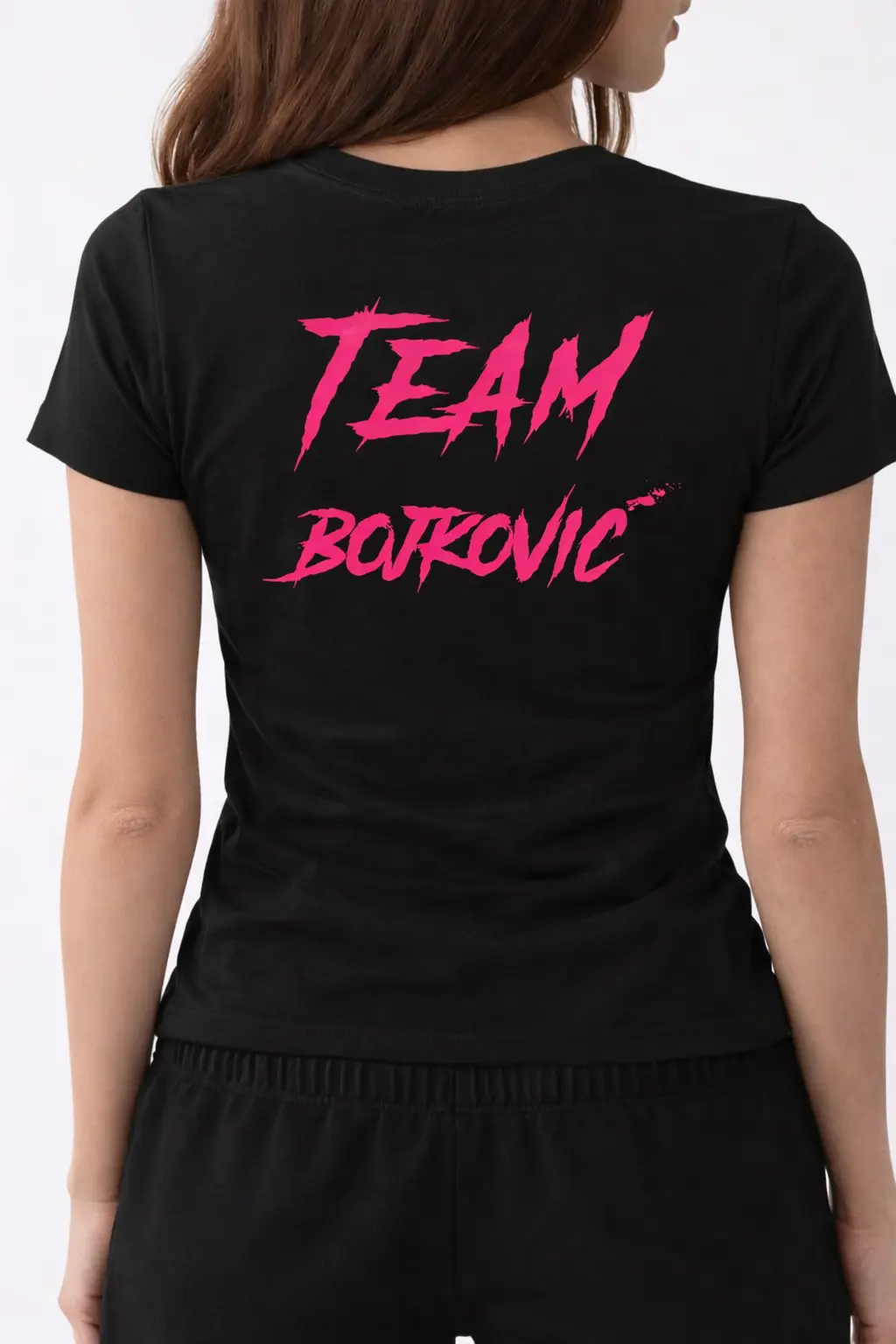 Ženska majica – Team Bojković (natpis)
