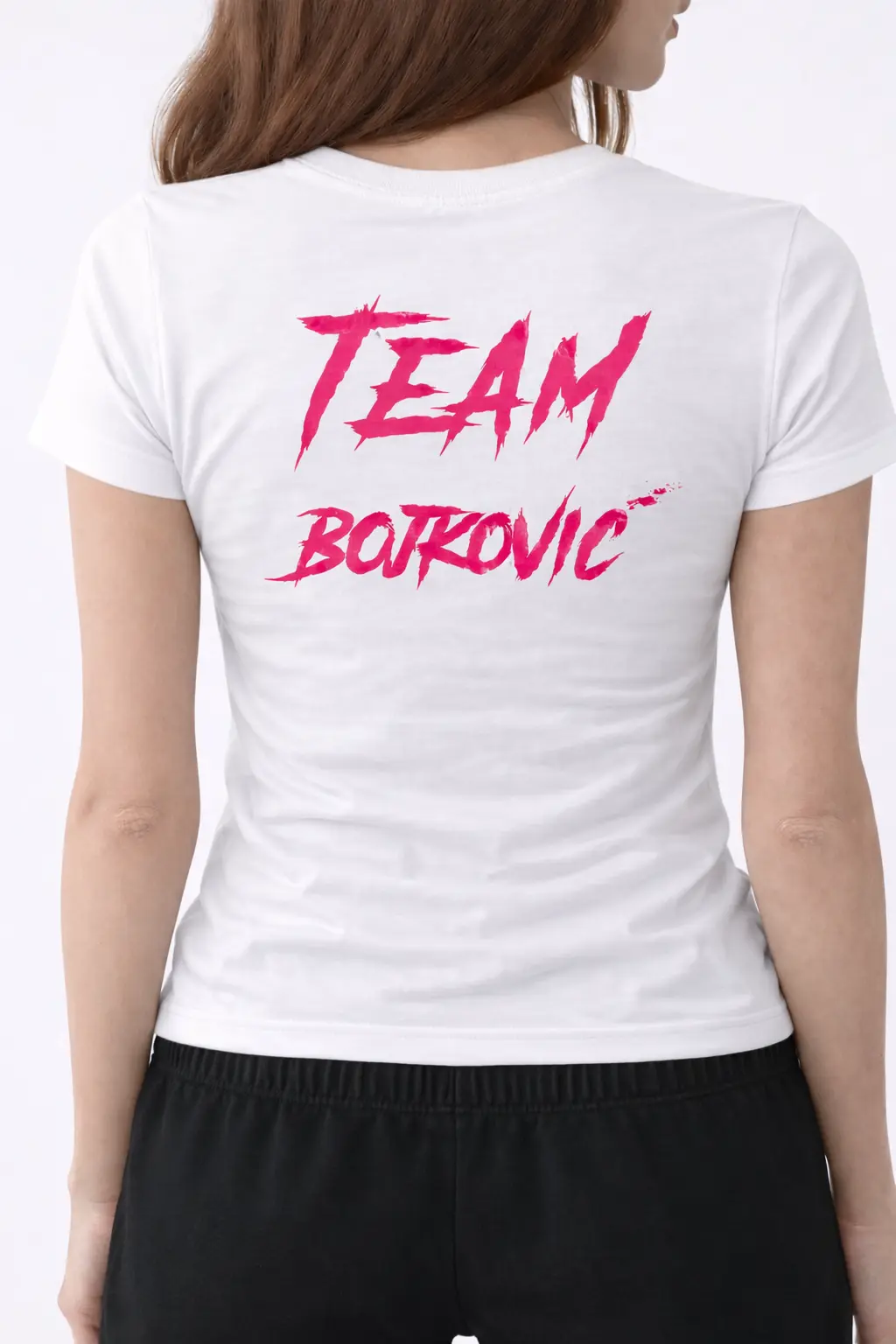 Ženska majica – Team Bojković (natpis) 2